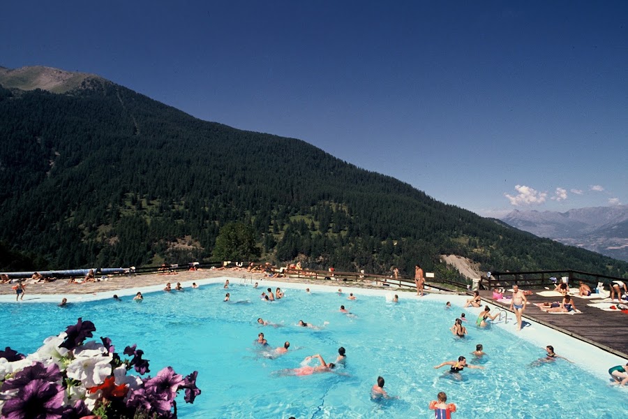 Piscine municipale (en été)